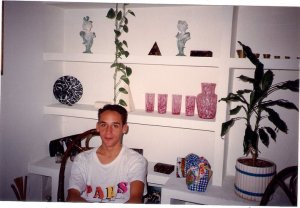 Mi hijo Jaime Mª en nuestra casa de Ronda de Segovia, Madrid, (1979)